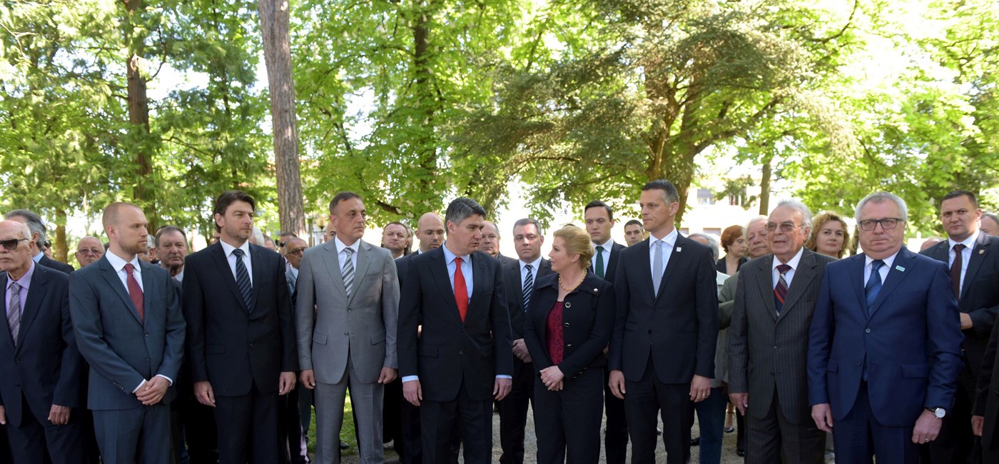 Prime Minister attended ceremony in Pazin marking 70th anniversary of victory over fascism